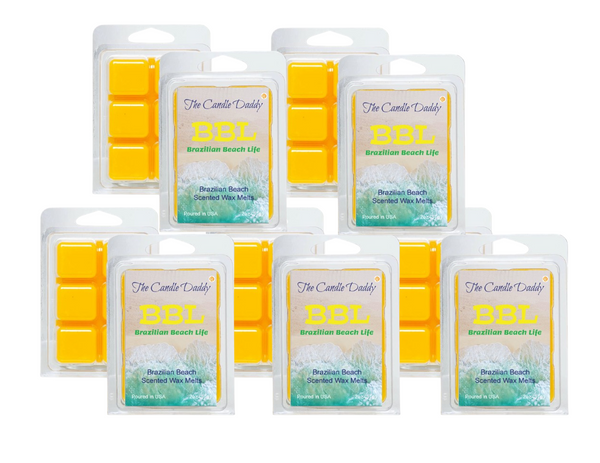 BBL - Brazilian Beach Life Maximum Scented Wax Melt - 1 Pack - 2 Ounces - 6 Cubes