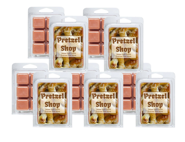 Pretzel Shop - Salted Soft Pretzel Maximum Scented Wax Melt - 1 Pack - 2 Ounces - 6 Cubes