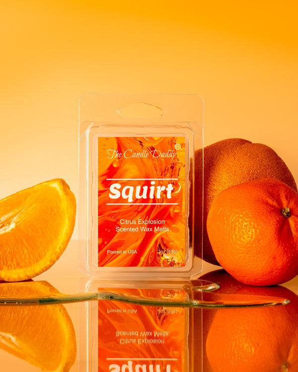 Squirt - Citrus Explosion Maximum Scented Wax Melt - 1 Pack - 2 Ounces - 6 Cubes