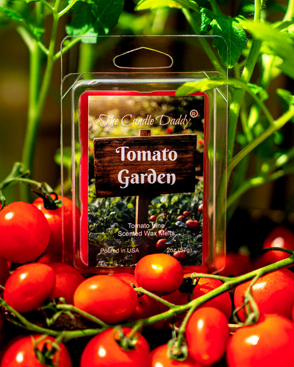 Tomato Garden - Tomato Vine Maximum Scented Wax Melt - 1 Pack - 2 Ounces - 6 Cubes