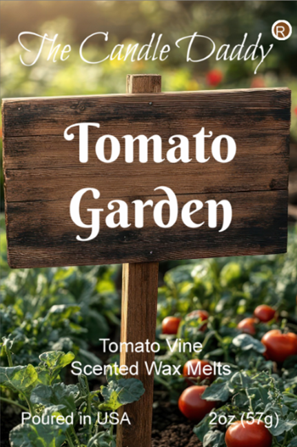 Tomato Garden - Tomato Vine Maximum Scented Wax Melt - 1 Pack - 2 Ounces - 6 Cubes