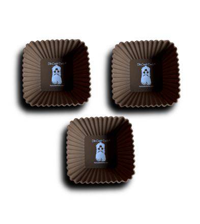 THE CANDLE DADDY'S "RUBBERS" - (3) SQUARE SILICONE WAX WARMER LINERS -RE-USUABLE - MUST HAVE FOR ALL WAX MELT USERS! - The Candle Daddy