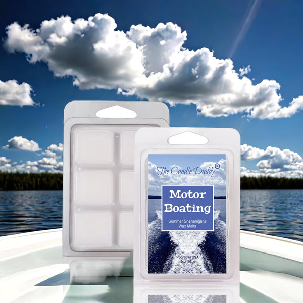 Motor Boating - Summer Shenanigans Scented Wax Melt - 1 Pack - 2 Ounces - 6 Cubes