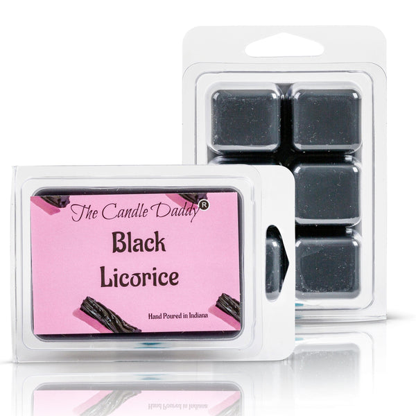 5 Pack - Black Licorice Scented Wax Melt - 2 Ounces x 5 Packs = 10 Ounces - The Candle Daddy