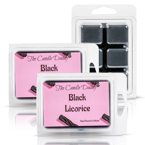 Black Licorice Scented Wax Melt - 1 Pack - 2 Ounces - 6 Cubes - The Candle Daddy