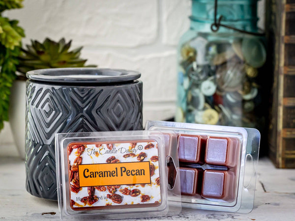 Caramel Pecan Scented Wax Melt - 1 Pack - 2 Ounces - 6 Cubes - The Candle Daddy