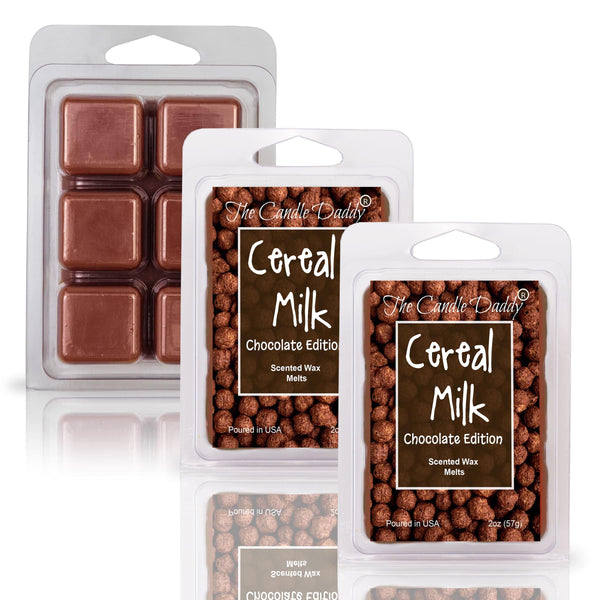 Cereal Milk - Chocolate Version Scented Wax Melt - 1 Pack - 2 Ounces - 6 Cubes - The Candle Daddy