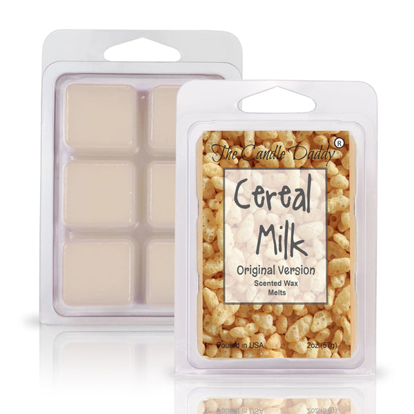 Cereal Milk 10 Pack Variety Set - 10 Amazing Cereal Milk Scented Wax Melts - 60 Total Cubes - 20 Total Ounces - The Candle Daddy