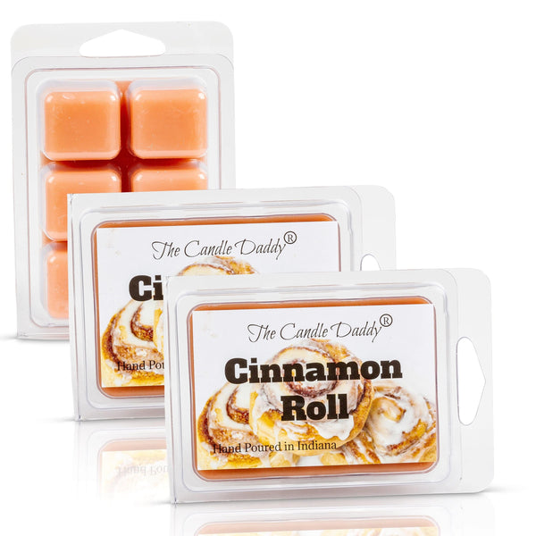 Cinnamon Rolls Scented Wax Melt - 1 Pack - 2 Ounces - 6 Cubes - The Candle Daddy