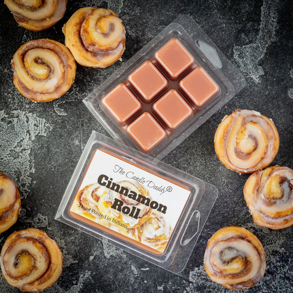 Cinnamon Rolls Scented Wax Melt - 1 Pack - 2 Ounces - 6 Cubes - The Candle Daddy