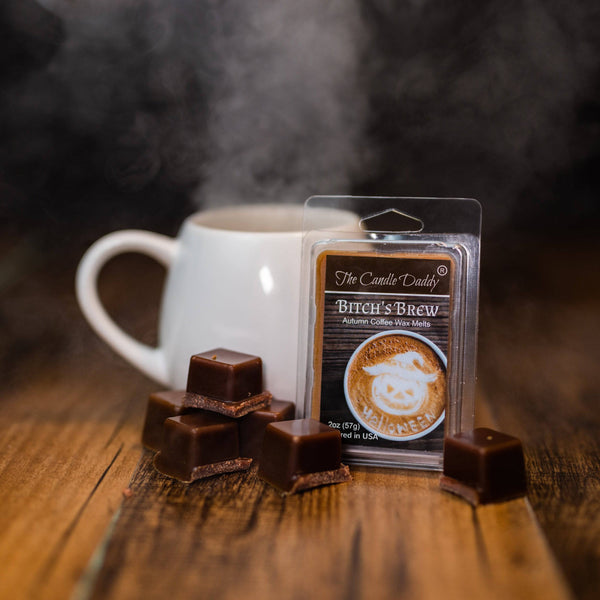 Bitch's Brew - Autumn Coffee Scented Melt - 1 Pack - 2 Ounces - 6 Cubes - The Candle Daddy