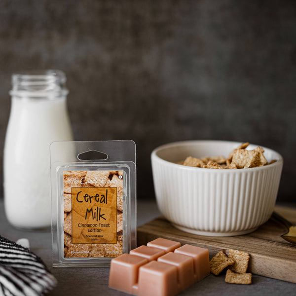 Cereal Milk - Cinnamon Toast Version Scented Wax Melt - 1 Pack - 2 Ounces - 6 Cubes - The Candle Daddy