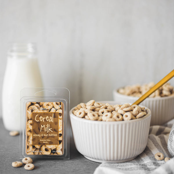 Cereal Milk - Honey Nut Cereal Version Scented Wax Melt - 1 Pack - 2 Ounces - 6 Cubes - The Candle Daddy