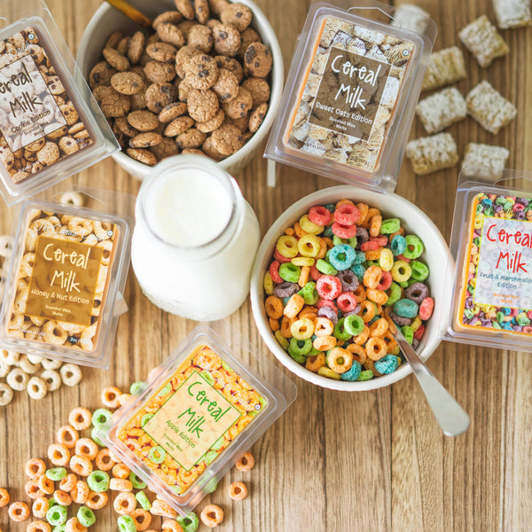 Cereal Milk 5 Pack - Volume 2 - 5 Amazing Cereal Milk Scented Wax Melts - 30 Total Cubes - 10 Total Ounces - The Candle Daddy