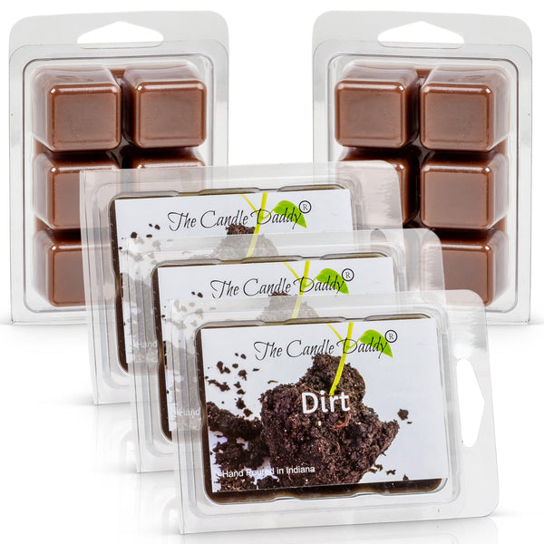 Dirt - Fresh Soil Scented Wax Melt - 1 Pack - 2 Ounces - 6 Cubes - The Candle Daddy