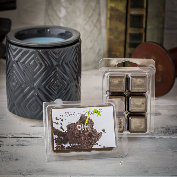 Dirt - Fresh Soil Scented Wax Melt - 1 Pack - 2 Ounces - 6 Cubes - The Candle Daddy