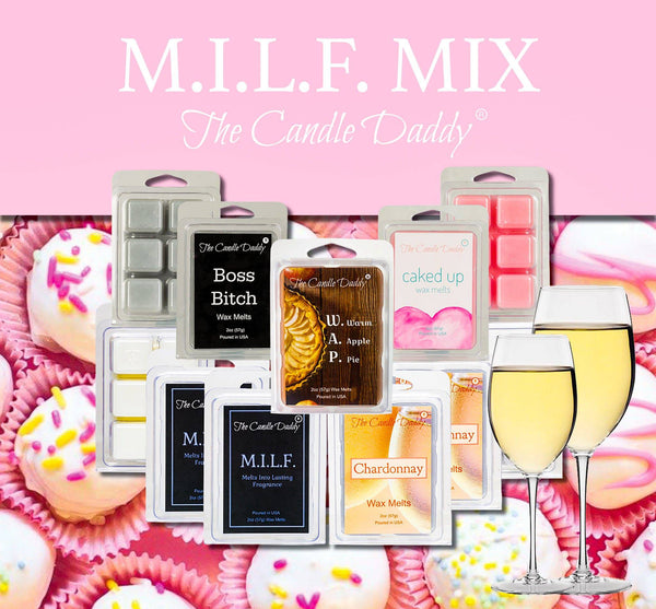 M.I.L.F. Mix Combo Set of 5 Wax Melts - 10 ounces, 30 Cubes MILF - The Candle Daddy