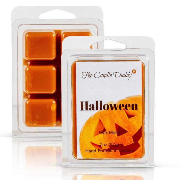 5 Pack - Halloween - Pumpkin Scented Wax Melt Cubes - 2 Oz x 5 Packs = 10 Ounces - The Candle Daddy
