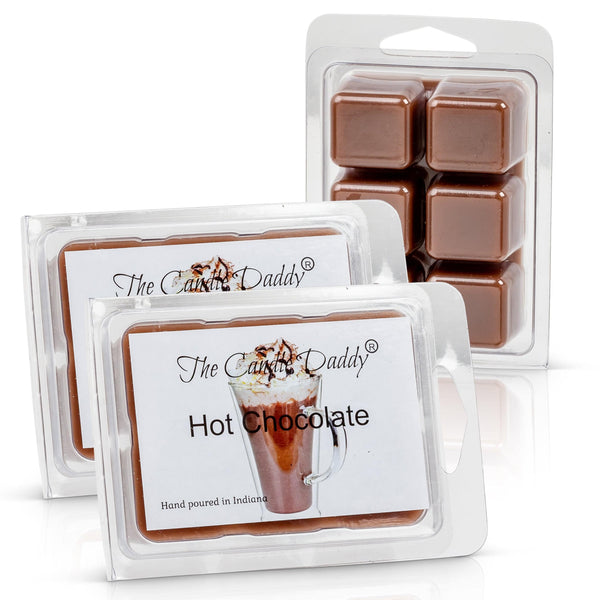Hot Chocolate Scented Wax Melts - 1 Pack - 2 Ounces - 6 Cubes - The Candle Daddy