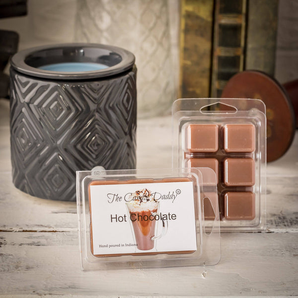 Hot Chocolate Scented Wax Melts - 1 Pack - 2 Ounces - 6 Cubes - The Candle Daddy