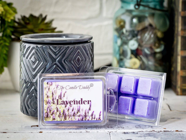 Lavender Scented Wax Melt - 1 Pack - 2 Ounces - 6 Cubes - The Candle Daddy