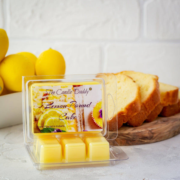 Lemon Pound Cake Scented Wax Melt - 1 Pack - 2 Ounces - 6 Cubes - The Candle Daddy