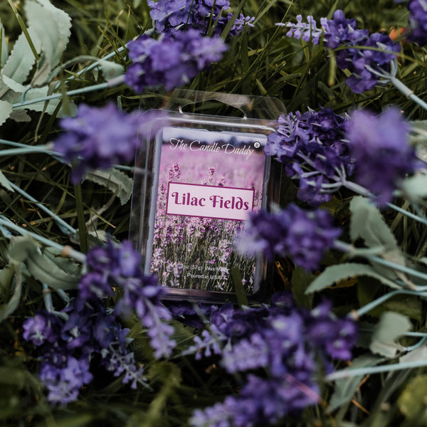 Lilac Fields - Floral Spring Scented Wax Melt - 1 Pack - 2 Ounces - 6 Cubes - The Candle Daddy