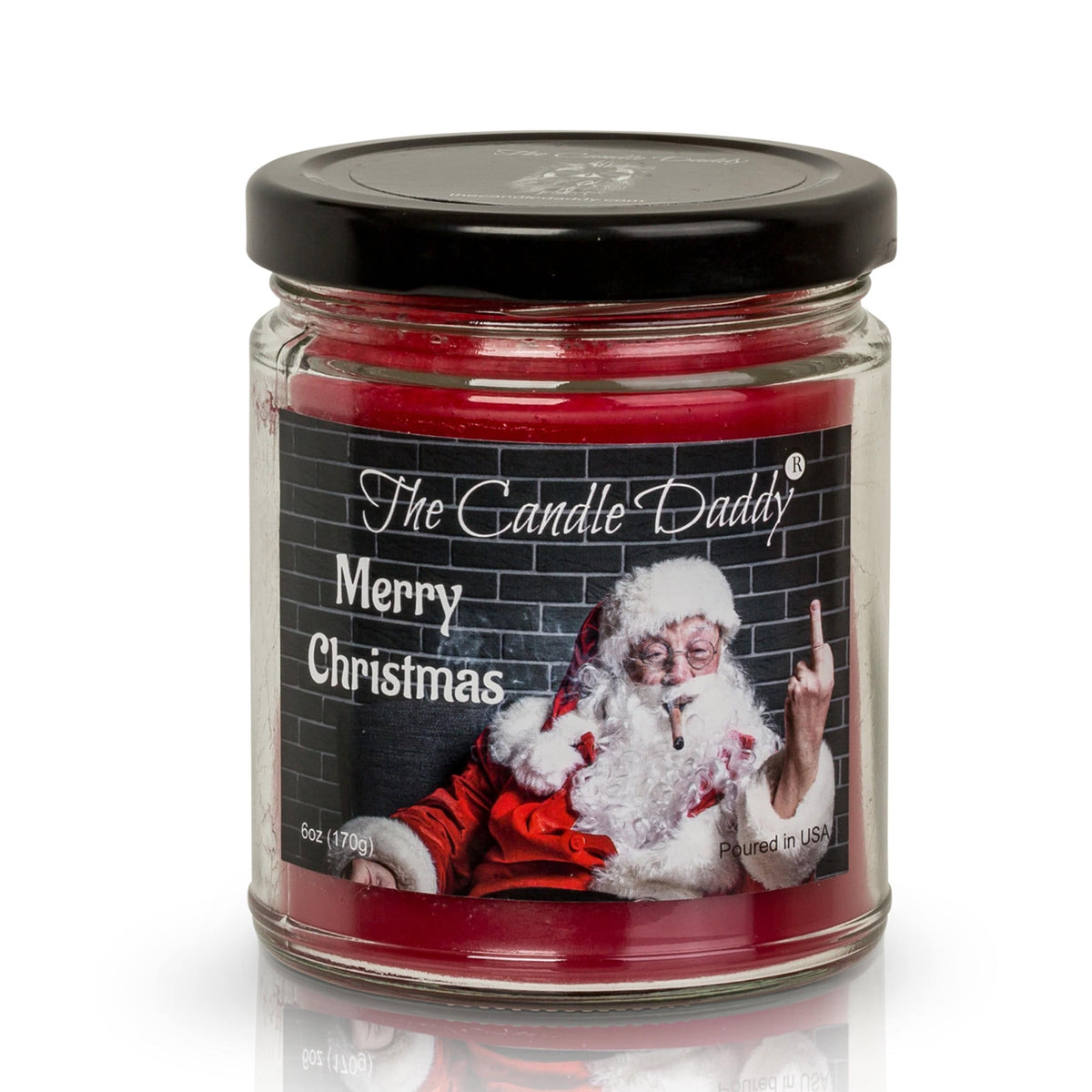 Merry Christmas & Shit Money Funny Candles