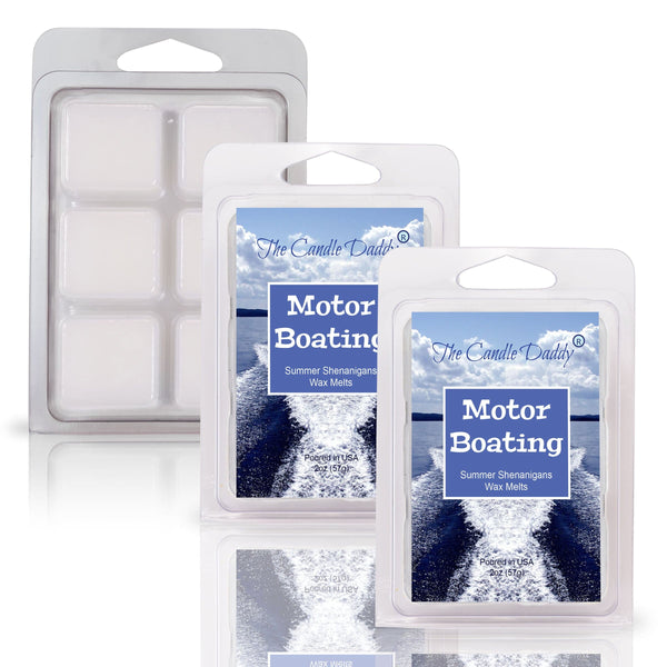 Motor Boating - Summer Shenanigans Scented Wax Melt - 1 Pack - 2 Ounces - 6 Cubes - The Candle Daddy
