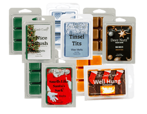 Christmas Naughty List 5 Pack - Chapter 4 - 5 Amazing Christmas Wax Melts - 30 Total Cubes - 10 Total Ounces - The Candle Daddy