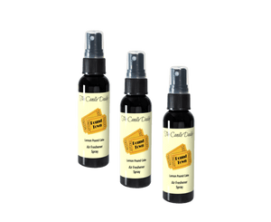 3 Pack - Pound Town Spray - Lemon Pound Cake Scented - Room/Car Air Freshener Spray – (3) 2 Ounce Spray Bottles - The Candle Daddy