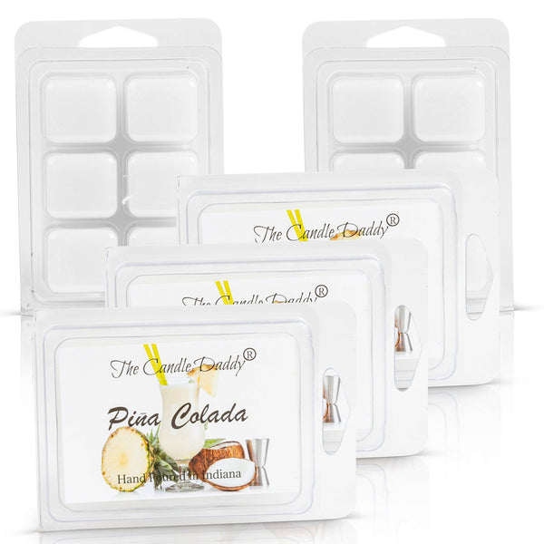 Pina Colada - Tropical Drink Scented Wax Melt - 1 Pack - 2 Ounces - 6 Cubes - The Candle Daddy