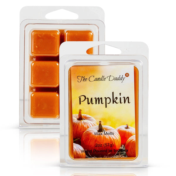 5 Pack - Pumpkin Scented Wax Melt Cubes - 2 Oz x 5 Packs = 10 Ounces - The Candle Daddy