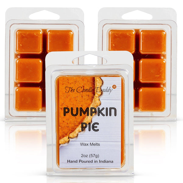 Pumpkin Pie Scented Wax Melt - 1 Pack - 2 Ounces - 6 Cubes - The Candle Daddy