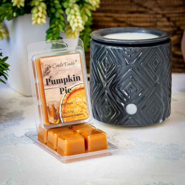 5 Pack - Pumpkin Pie Scented Wax Melt Cubes - 2 Oz x 5 Packs = 10 Ounces - The Candle Daddy