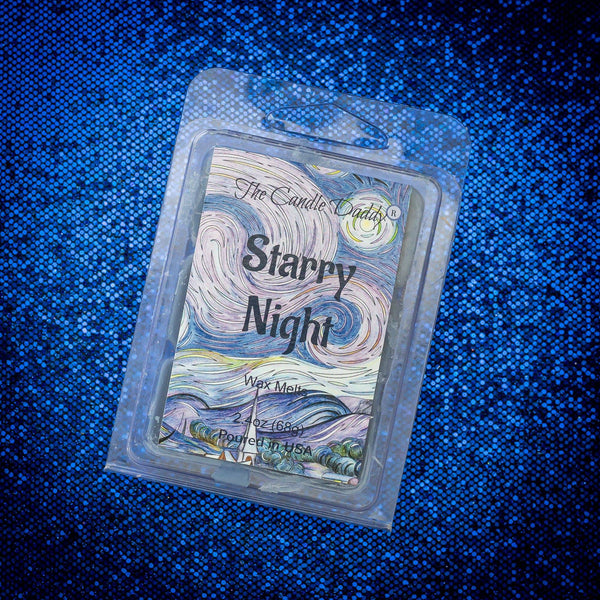 Starry Night - Best Night Ever- Scented Wax Melt Cubes - 2.4 Ounces -6 Cubes 1 Pack - The Candle Daddy