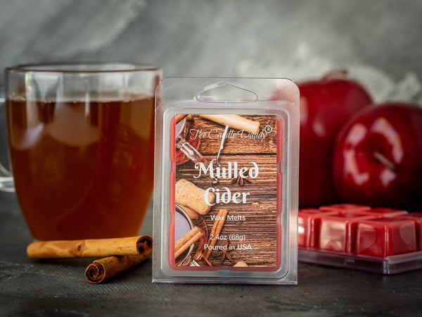 Mulled Cider Scented Wax Melt - 1 Pack - 2 Ounces - 6 Cubes - The Candle Daddy
