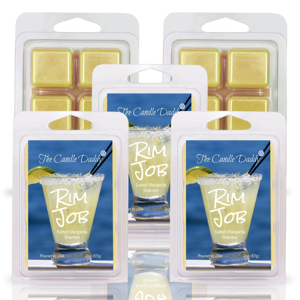 Rim Job - Salted Margarita Scented Wax Melt - 1 Pack - 2 Ounces - 6 Cubes - The Candle Daddy