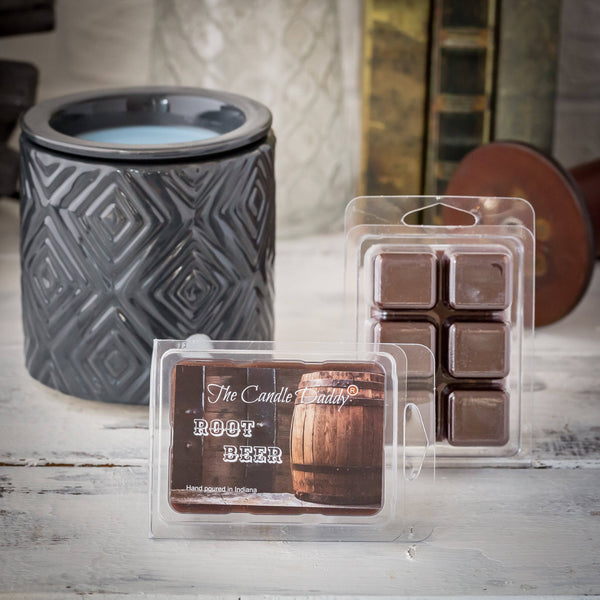 Root Beer Scented Wax Melt - 1 Pack - 2 Ounces - 6 Cubes - The Candle Daddy