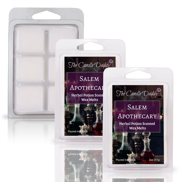 Salem Apothecary - Herbal Potion Scented Wax Melt - 1 Pack - 2 Ounces - 6 Cubes - The Candle Daddy