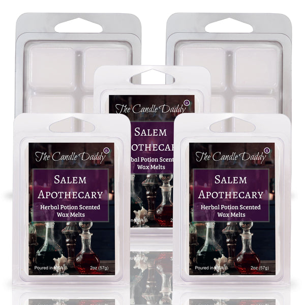 Salem Apothecary - Herbal Potion Scented Wax Melt - 1 Pack - 2 Ounces - 6 Cubes - The Candle Daddy