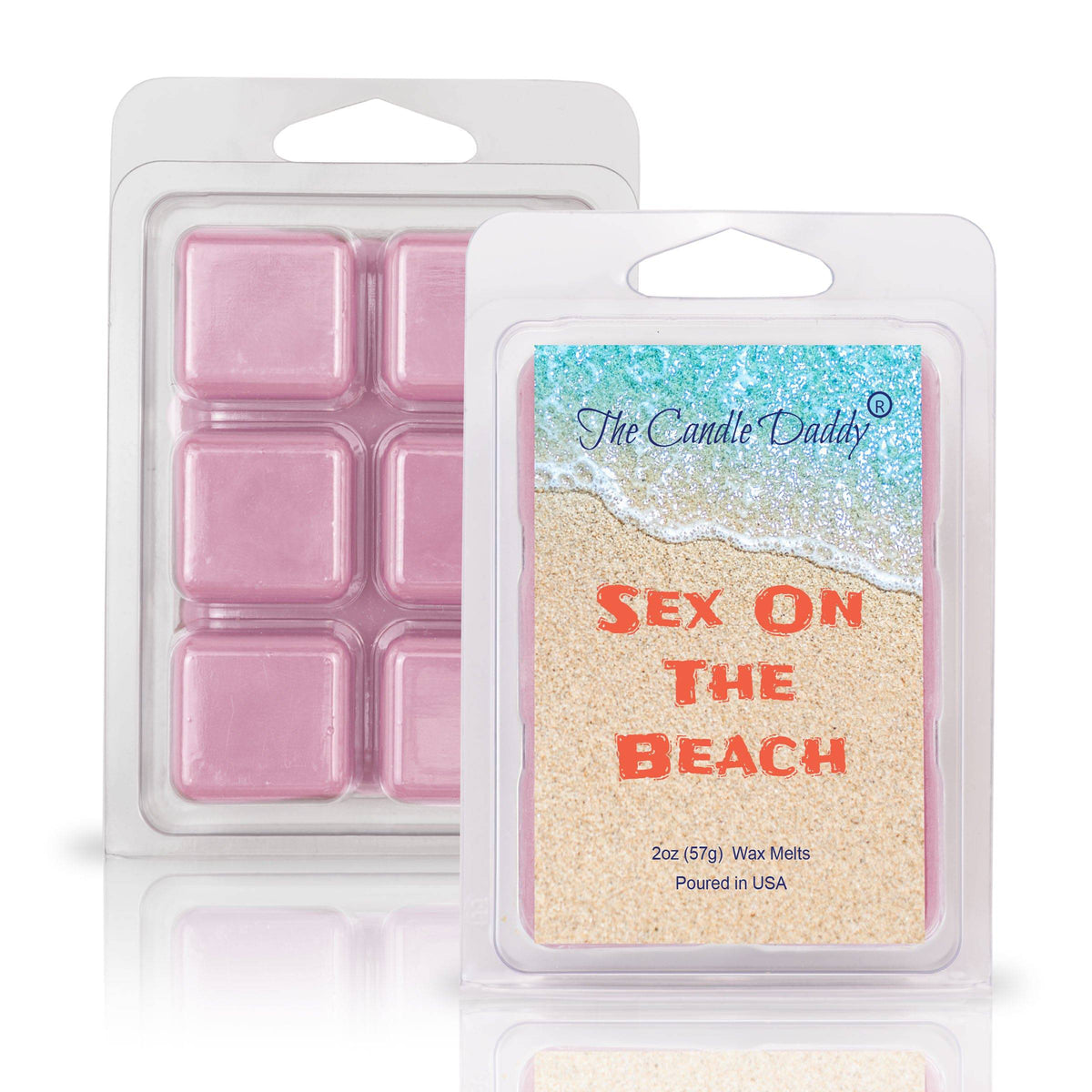 Beach Bash 5 Pack - 5 Amazing Summer Beach Wax Melts - 30 Total Cubes - 10  Total Ounces