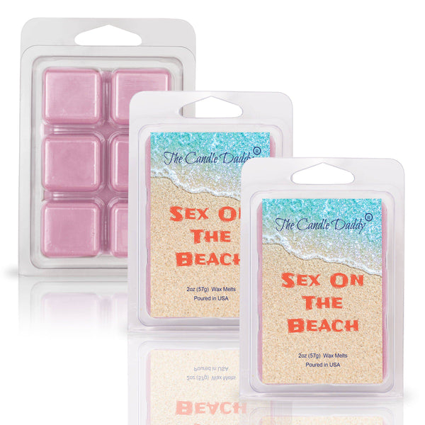 Sex On The Beach - Summer Lovin' Scented Wax Melt - 1 Pack - 2 Ounces - 6 Cubes - The Candle Daddy