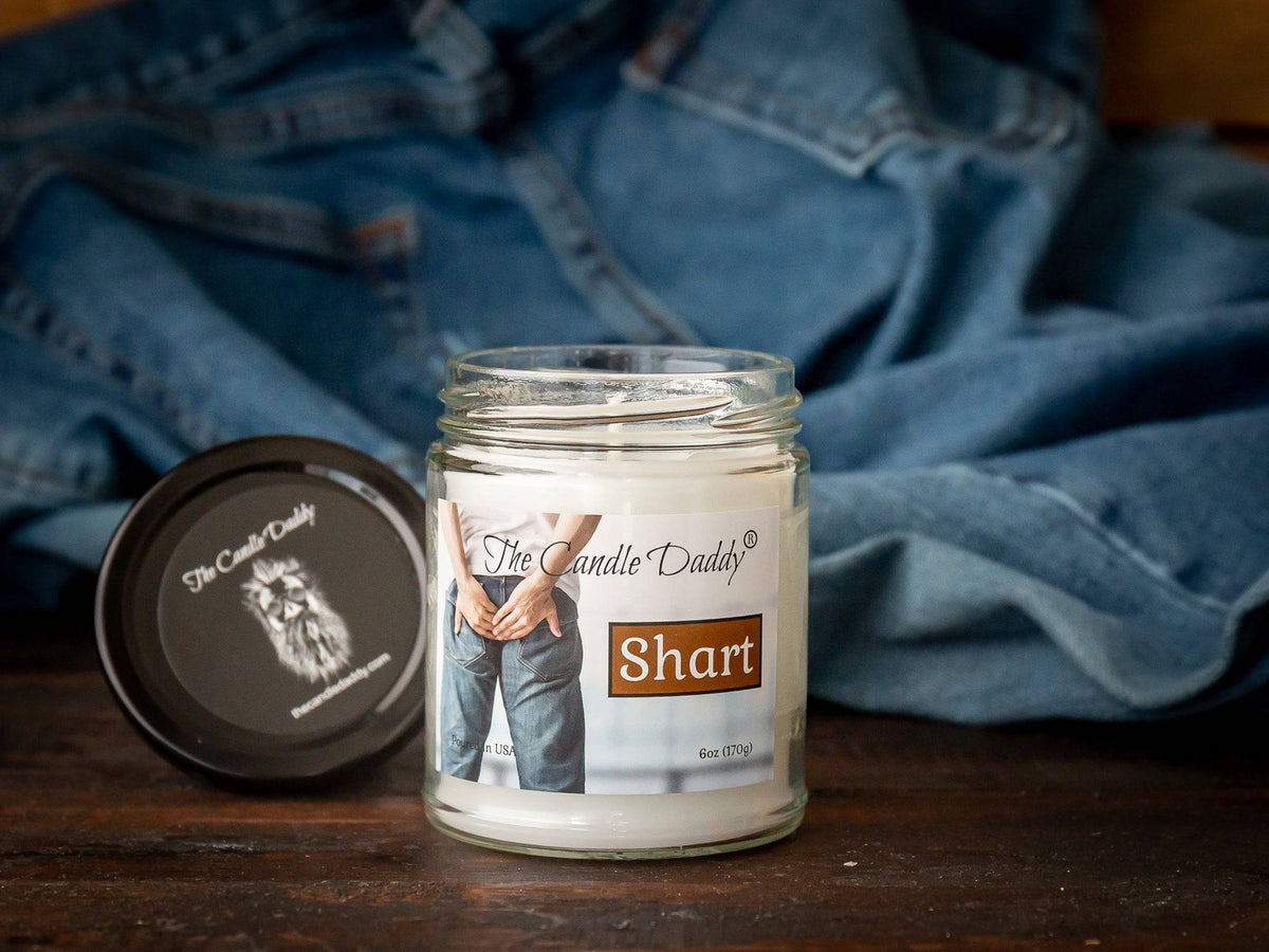Shart - Terrible Near Shit Scented Candle- Smells Horrible- - Funny 6 oz  Jar Candle- 40 hour burn time