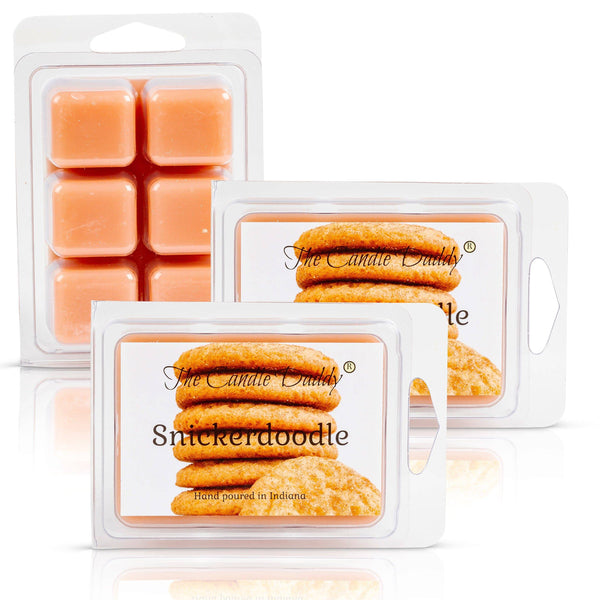 Snickerdoodle - Cookie Scented Wax Melt - 1 Pack - 2 Ounces - 6 Cubes - The Candle Daddy