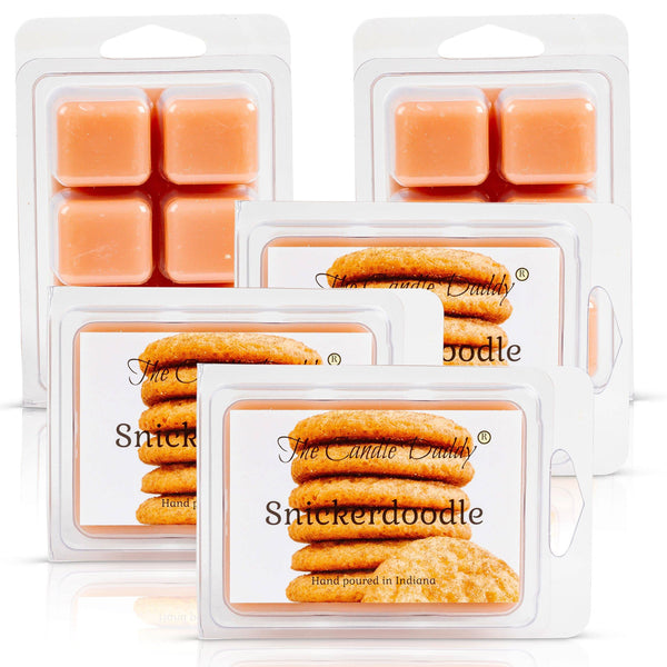 Snickerdoodle - Cookie Scented Wax Melt - 1 Pack - 2 Ounces - 6 Cubes - The Candle Daddy