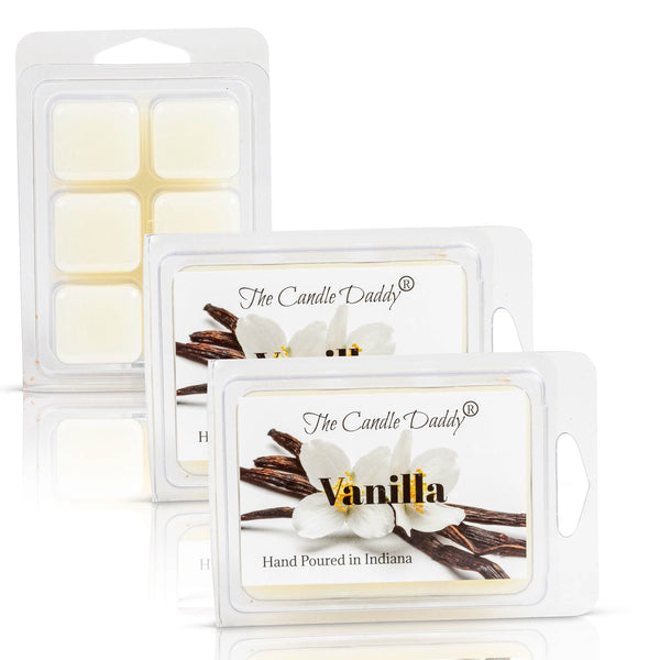 Vanilla Scented Wax Melt - 1 Pack - 2 Ounces - 6 Cubes - The Candle Daddy