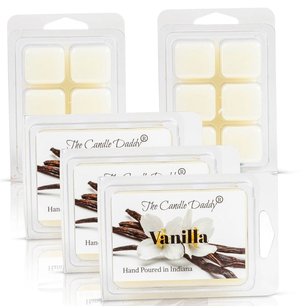 Vanilla Scented Wax Melt - 1 Pack - 2 Ounces - 6 Cubes - The Candle Daddy