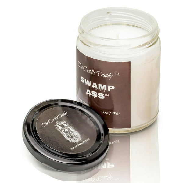 Swamp Ass -Very Horrible Smelling Candle- Practical Joke- 6 Ounce Candle - 40 Hour Burn.