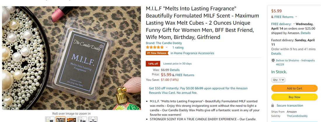 #1 New Release in Home Fragrances Today- Thank You Candle Daddy Fans!